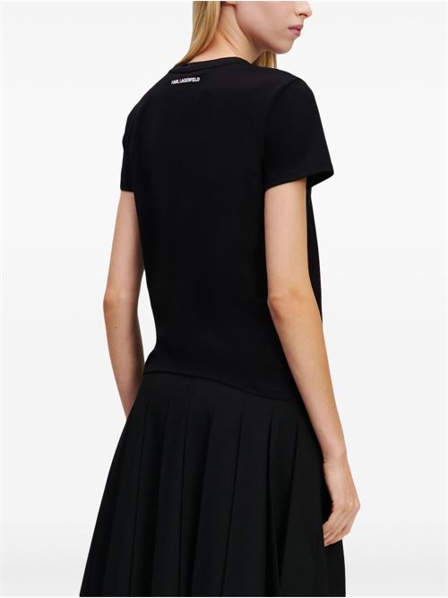 T-shirt donna maniche corte Karl Lagerfeld | A1W17131JJ999